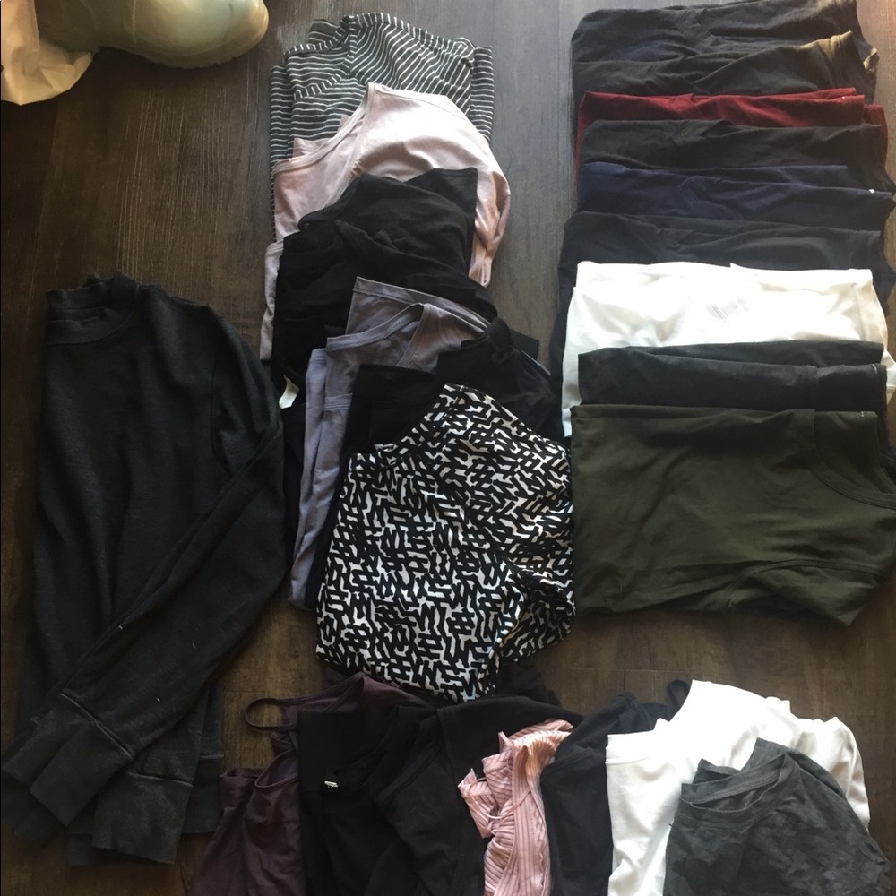 Lululemon closet clear out!